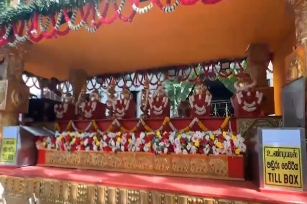 श्रीलंका: सीता अम्मन मंदिर में होगा कुंभ अभिषेकम  समारोह, अयोध्या से सरयू का जल और तिरुमाला तिरुपति मंदिर से मंगाए गए लड्डू