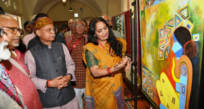 शिमला में आर्टिस्ट कौंसिल ऑफ़ इंडिया के कलाकारों की चित्रकला प्रदर्शनी का राज्यपाल ने किया शुभारंभ