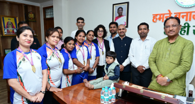इंडो-नेपाल योगा कॉम्पीटीशन में छत्तीसगढ़ की योग टीम ने गोल्ड मैडल जीता
