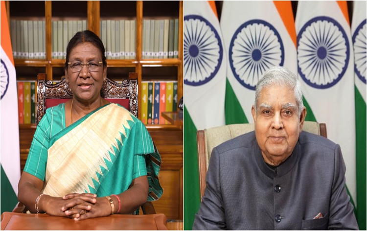 राष्ट्रपति द्रौपदी मुर्मू और उपराष्ट्रपति जगदीप धनखड़ ने दी ईद उल-अजहा की शुभकामनाएं