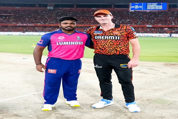 IPL Cricket: Sunrisers Hyderabad Sets Target of 202 Runs for Rajasthan Royals at the Rajiv Gandhi International Stadium in Hyderabad