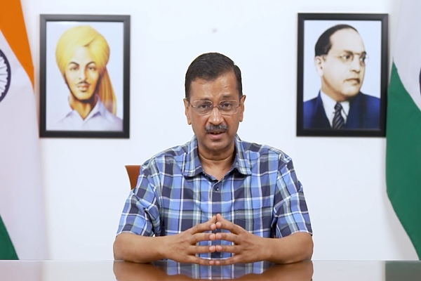 आम आदमी पार्टी प्रमुख और दिल्ली के मुख्यमंत्री अरविंद केजरीवाल पार्टी नेताओं और कार्यकर्ताओं के साथ दिल्ली में भाजपा मुख्यालय की ओर करेंगे मार्च