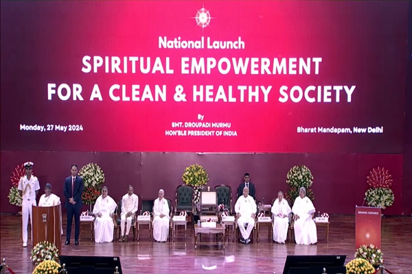 Prez Droupadi Murmu says spiritual empowerment is real empowerment