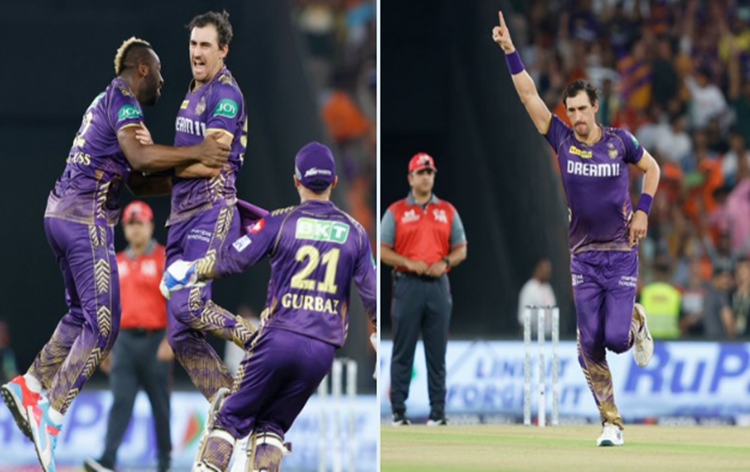 IPL Cricket: Match underway between SunRisers Hyderabad & Kolkata Knight Riders