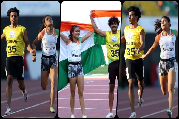 India’s Simran Sharma clinches gold in Women’s 200 metres T12 category at Para-Athletics World Championship