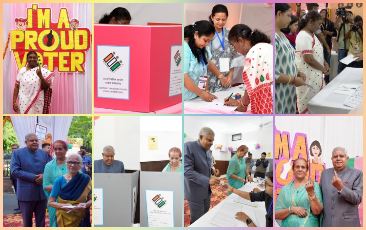 ৰাষ্ট্ৰপতি মুৰ্মু আৰু উপ-ৰাষ্ট্ৰপতি জগদীপ ধনখড়ৰ ভোটাধিকাৰ সাব্যস্ত