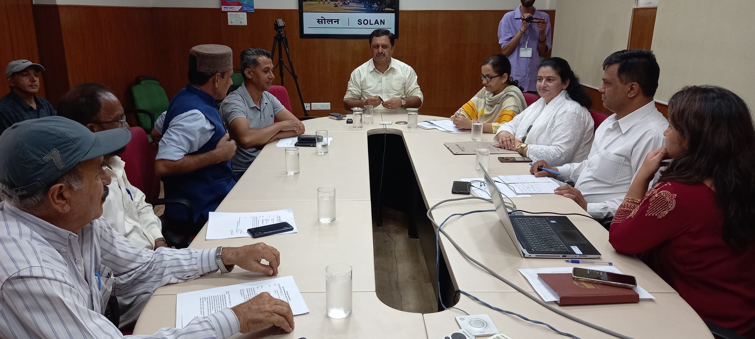 नालागढ़ विधानसभा क्षेत्र में उप-चुनाव के दृष्टिगत ज़िला निर्वाचन अधिकारी की अध्यक्षता में डमाइजेशन की गई