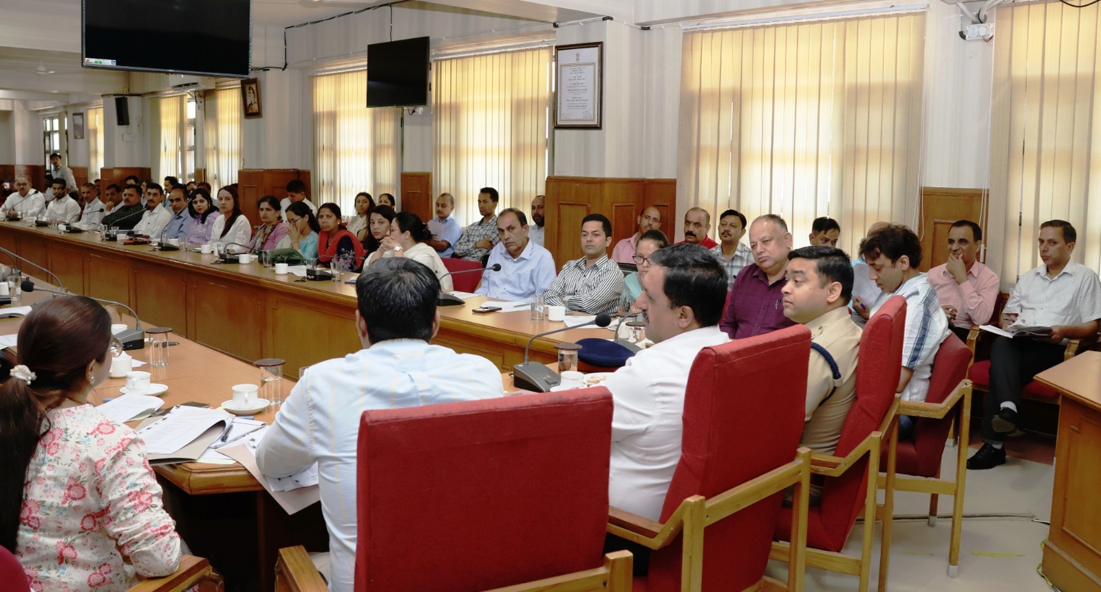 आयोजन समिति मनमोहन शर्मा की अध्यक्षता में मांँ शूलिनी मेला कमेटी की बैठक सम्पन्न