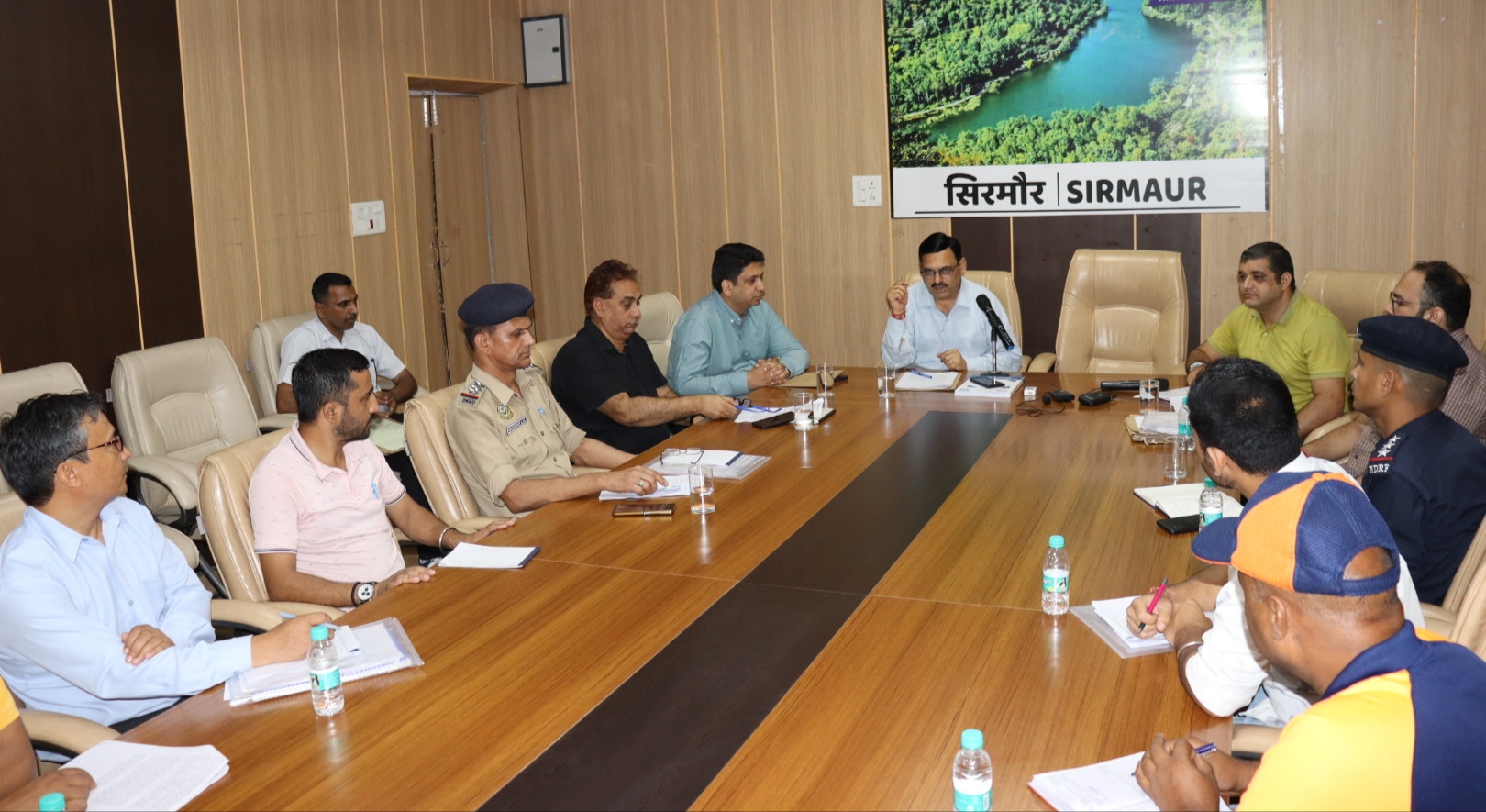सिरमौरः औद्योगिक क्षेत्रों में आग और रासायनिक रिसाव से होने वाली आपदा से निपटने के लिए मॉक ड्रिल का आयोजन