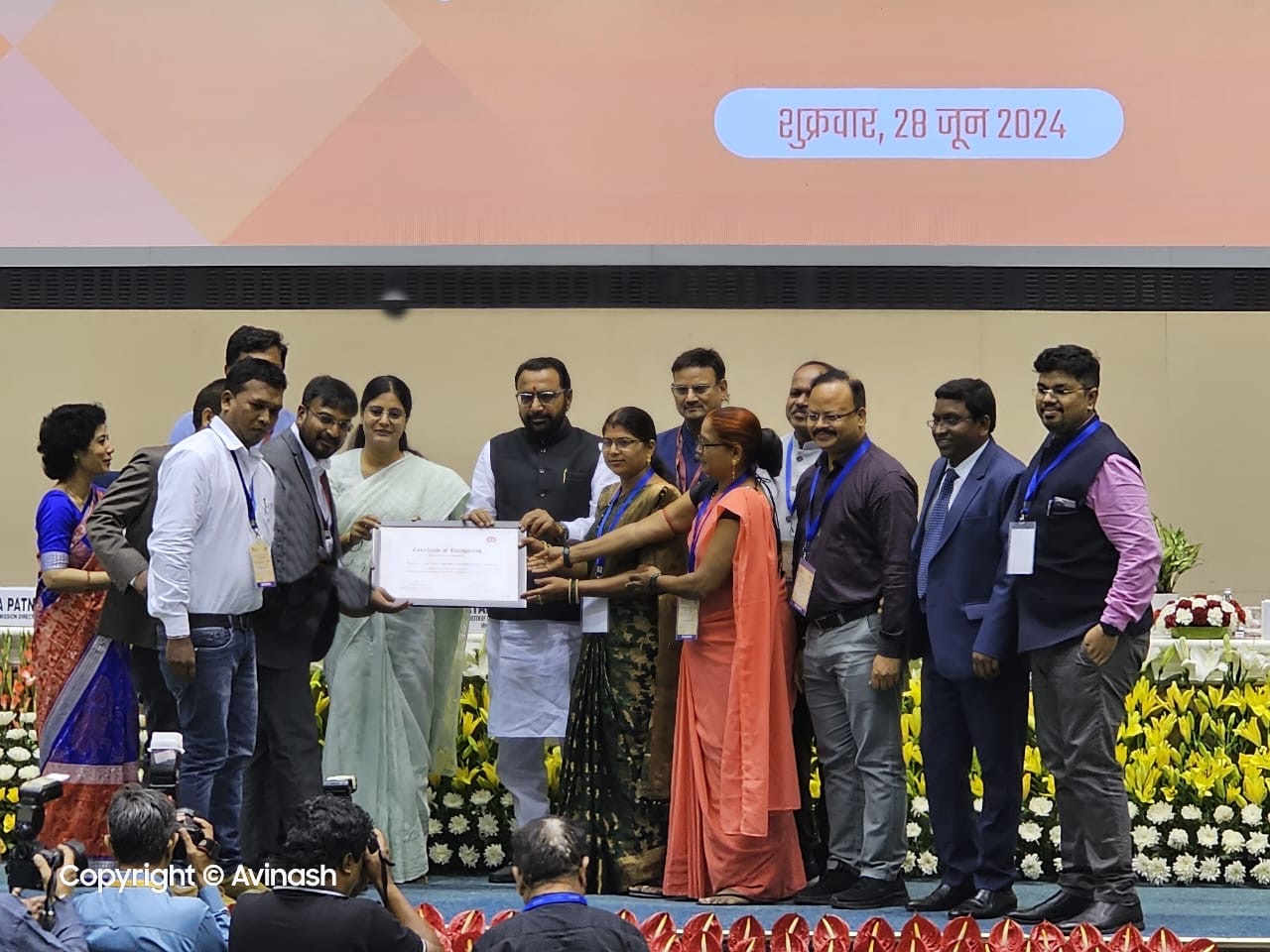 आयुष्मान भारत, गुणवत्ता स्वास्थ्य कार्यक्रमों में उल्लेखनीय कार्यों के लिए छत्तीसगढ़ की राष्ट्रीय स्वास्थ्य मिशन की टीम सम्मानित