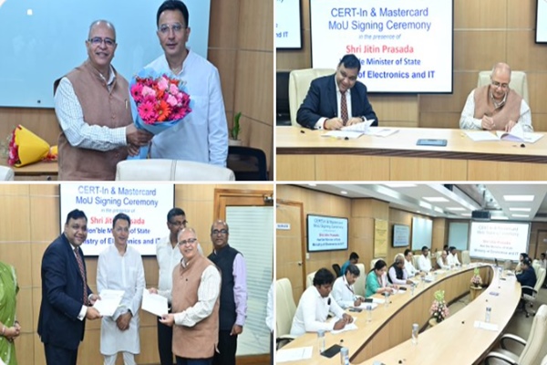 CERT-In and Mastercard India Forge MoU to Boost Cyber Security in Financial Sector
