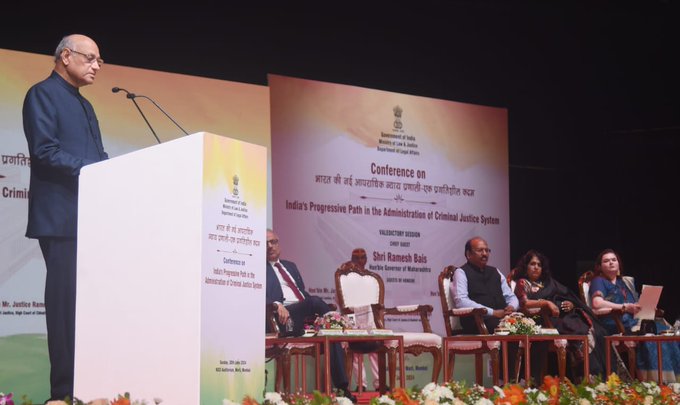 नव्या फौजदारी कायद्यांमुळे न्यायव्यवस्थेतील अनुशेष कमी होण्यास मदत होईल – राज्यपाल