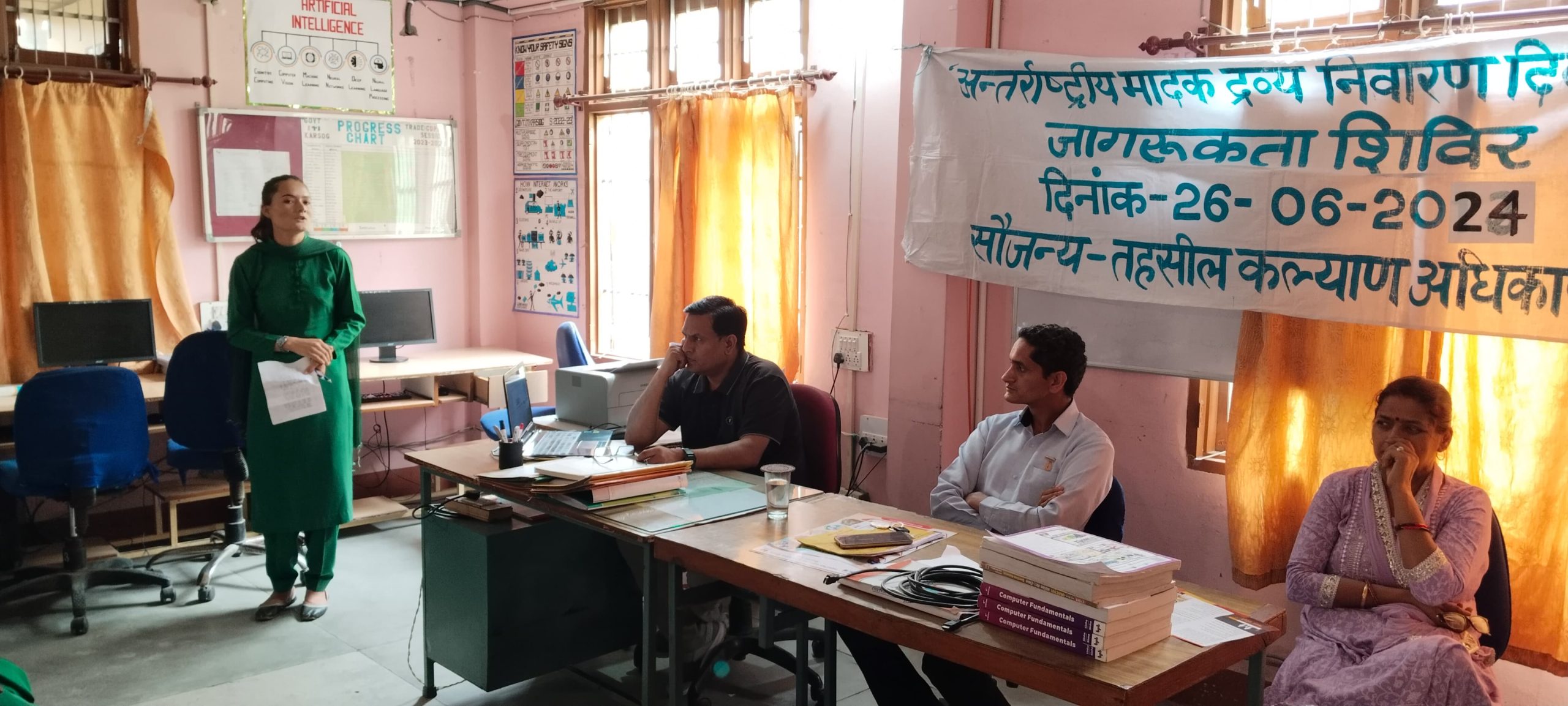 करसोग में अंतर्राष्ट्रीय नशा निवारण दिवस पर जागरूकता शिविर आयोजित