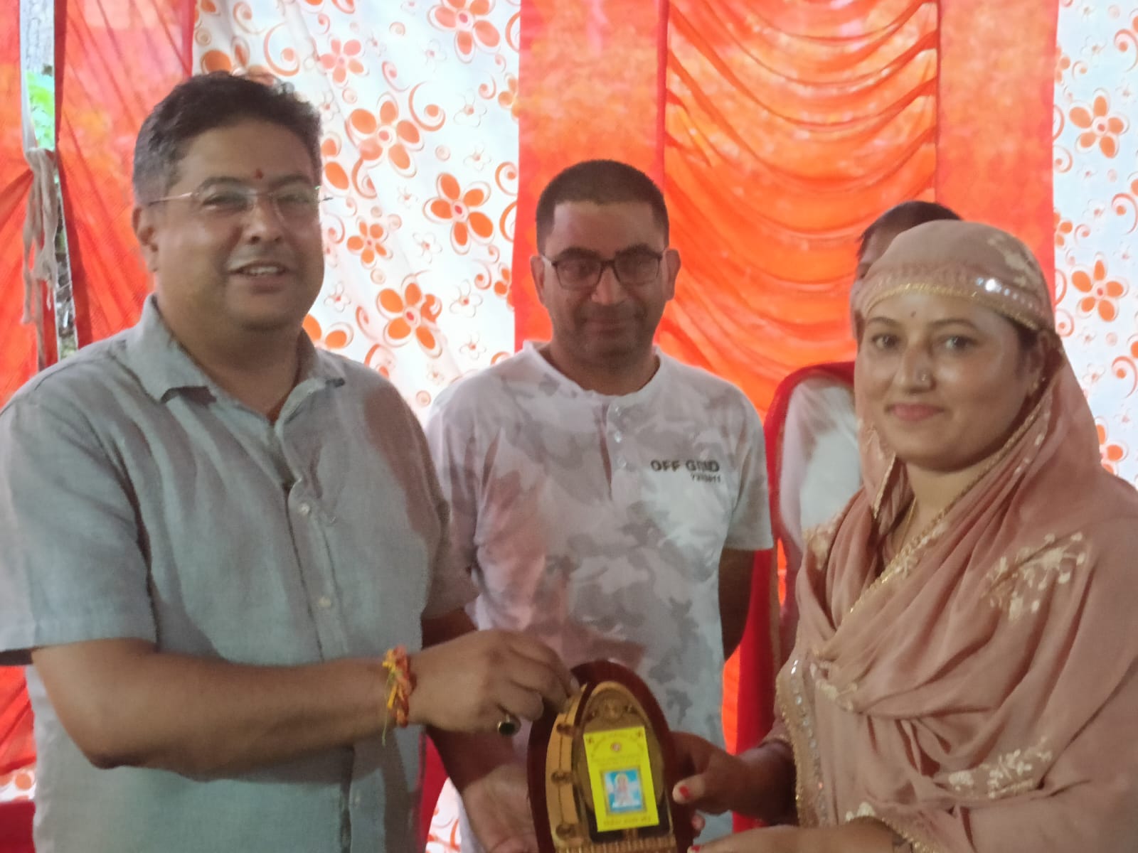 श्री महाकाली कामाख्या देवी अंबु वाची भरमात मेले के समापन अवसर पर पहुँचे मुख्य संसदीय सचिव आशीष बुटेल