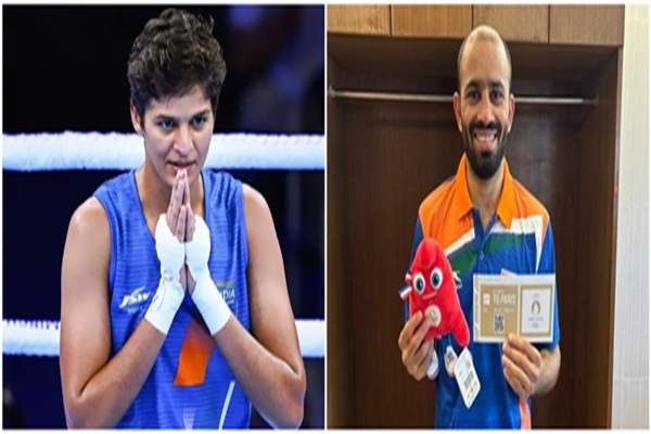 Indian boxers Jasmine Lamboria, Amit Pangal secure Paris Olympic quotas