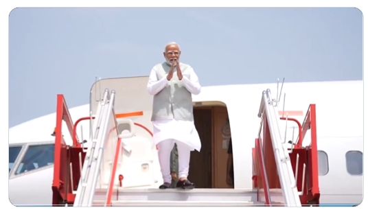 प्रधानमंत्री नरेंद्र मोदी जी-7 बैठक में भाग लेने के लिए आज शाम इटली में अपूलिया के लिए रवाना