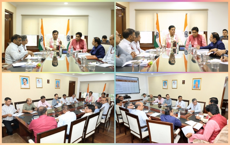 পুনৰ বন্দৰ, জাহাজ পৰিবহন আৰু জলপথ মন্ত্ৰালয়ৰ দায়িত্ব লাভ কৰি পৰৱৰ্তী ১০০ দিনৰ কৰ্মসূচী পৰ্যালোচনা সর্বানন্দ সোণোৱালৰ