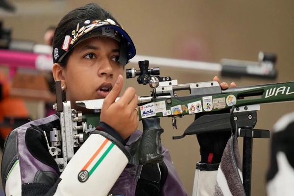 भारतीय निशानेबाज सिफ्त कौर समारा ने आज म्‍यूनिख में कांस्य पदक जीता