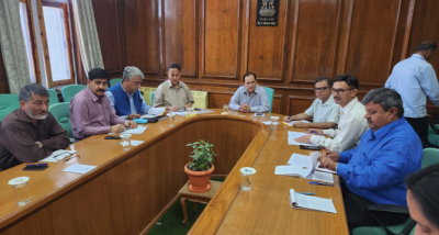 कुलदीप सिंह पठानिया की अध्यक्षता में आयोजित की गई विधानसभा की आन्तरिक सुरक्षा सम्बन्धि समीक्षा बैठक