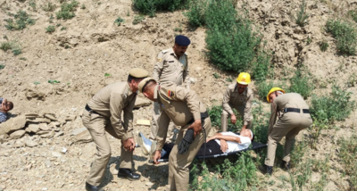 माॅक ड्रिल: करसोग में हुई भूस्खलन की घटना, प्रशासन ने समय रहते सभी प्रभावितों को सुरक्षित बचाया