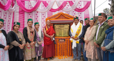 किन्नौर: जनजातीय विकास मंत्री ने पुलिस लाईन में 02 करोड़ 16 लाख रुपये की लागत से निर्मित एन.जी.ओ मैस का लोकार्पण किया