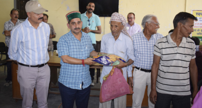 कांगड़ा जिला के किसानों को 367 क्विंटल उन्नत किस्म का धान का बीज रियायतीं दरों पर उपलब्ध करवाया जा रहा