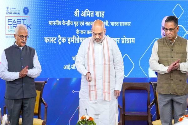 Amit Shah to inaugurate Fast Track Immigration Trusted Traveller Programme at Indira Gandhi International Airport