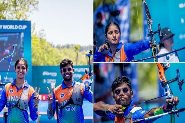 Indian recurve mixed team wins bronze medal in Archery World Cup Stage 3; Dhiraj Bommadevara wins bronze in men’s individual recurve event