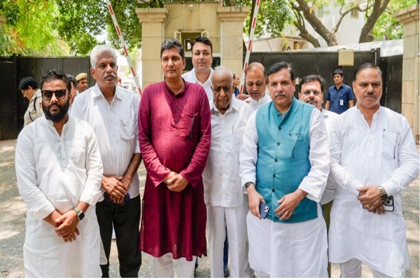 Delhi water crisis: Saurabh Bhardwaj-led delegation meets L-G Saxena, demands Capital’s share from Haryana