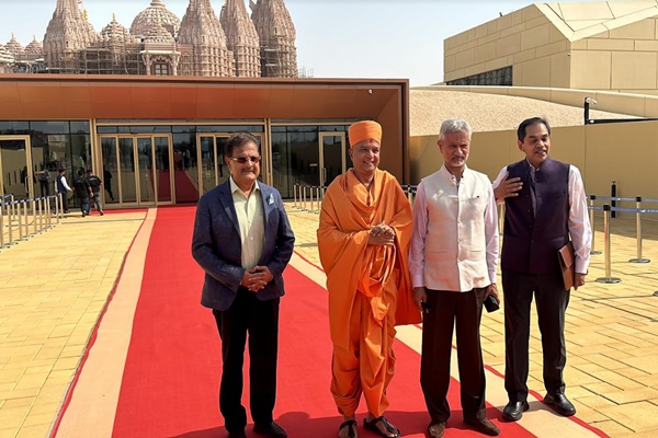 यूएई की यात्रा पर आज अबू धाबी पहुंचे विदेश मंत्री डॉ0 एस0 जयशंकर