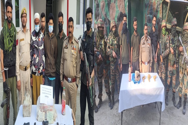 J&K: Police along with Army busted narco-terror network in Karnah of Kupwara