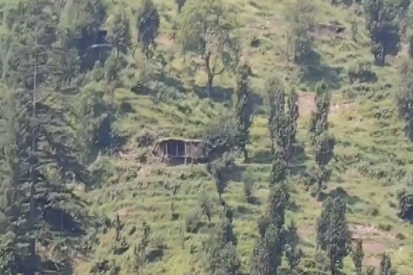 Three terrorists killed in an encounter with security forces in Jammu and Kashmir