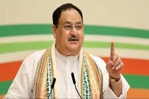 राष्‍ट्रीय जनतांत्रिक गठबंधन-एनडीए के नेताओं की बैठक भारतीय जनता पार्टी के अध्‍यक्ष जगत प्रकाश नड्डा के नई दिल्‍ली स्थित आवास पर हुई