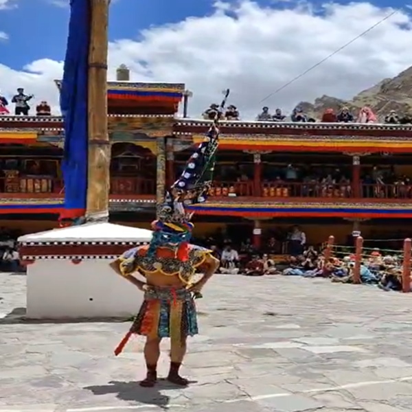 Ladakh: Celebration of Hemis Tseschu begins