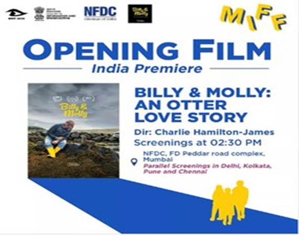 ‘Billy and Molly: An Otter Love Story’ to kick off screenings at 18th MIFF