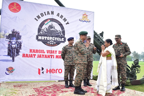 Indian Army Launches Pan-India Motorcycle Expedition to Mark 25th Anniversary of Kargil War Victory