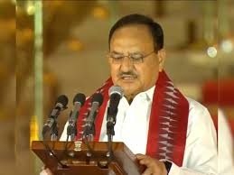 जगत प्रकाश नड्डा को दूसरी बार केबिनेट मंत्री का पद मिला