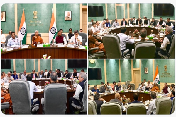 Nirmala Sitharaman chairs second Pre-Budget Consultation with financial & capital market experts 