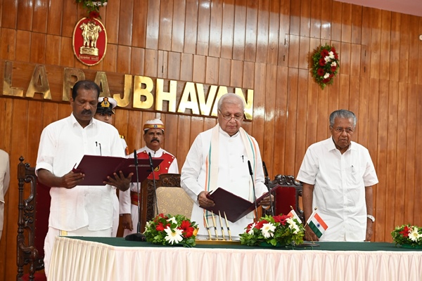 OR Kelu sworn in as Minister in LDF govt in Kerala