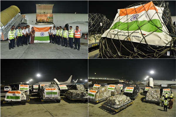 India sends humanitarian aid to landslide-hit Papua New Guinea