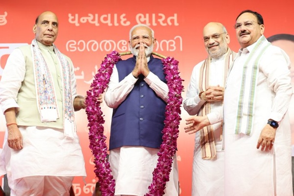 NDA initiates government formation; Elects Prime Minister Modi as its leader