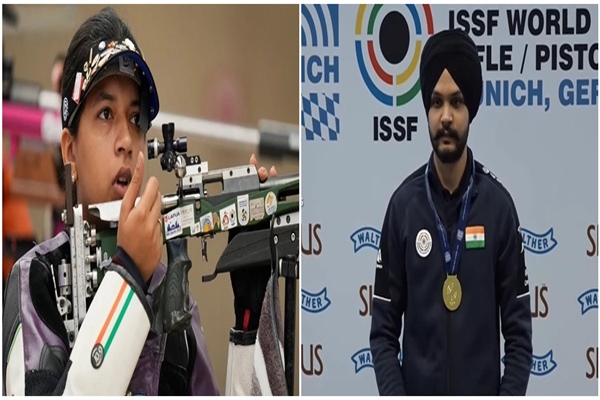 Sift Kaur Samra bags bronze medal in women’s 50m rifle 3-position in ISSF Rifle pistol World Cup