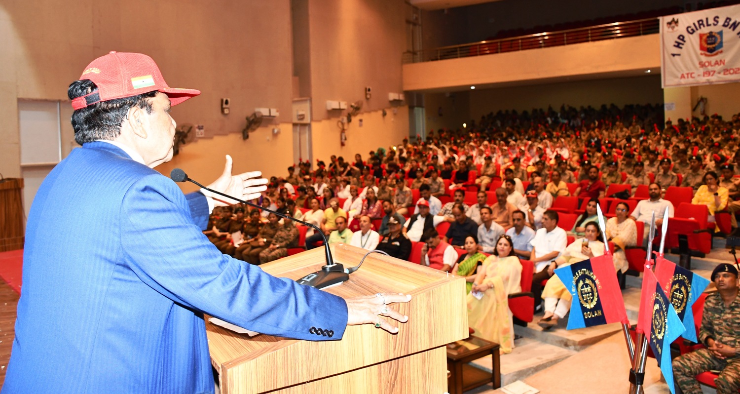 एन.सी.सी. का उद्देश्य युवाओं को एकता और अनुशासन सिखाना है: स्वास्थ्य मंत्री डॉ. कर्नल धनीराम शांडिल