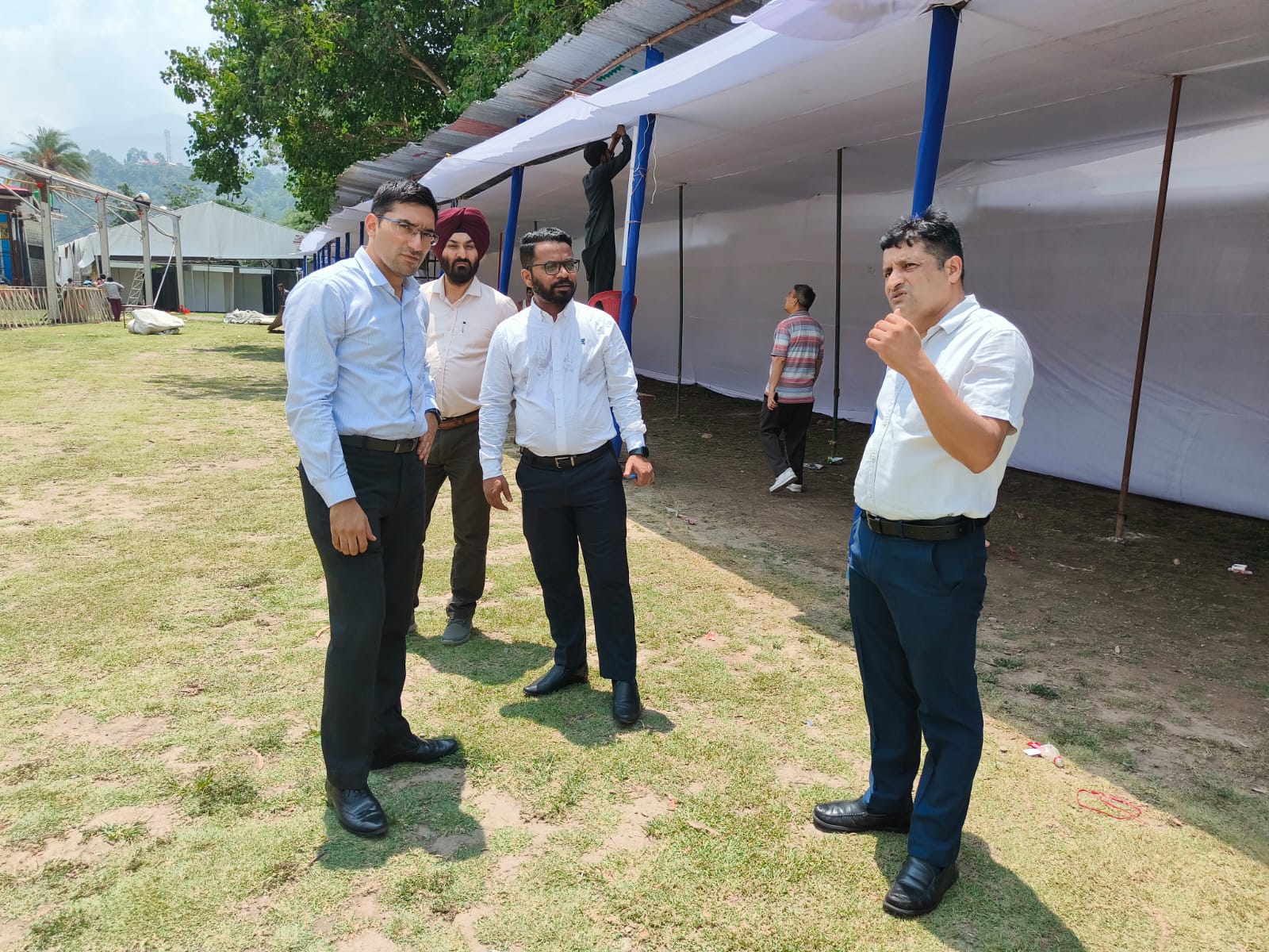 अंतर्राष्ट्रीय मिंजर मेले की तैयारियों को लेकर उपायुक्त ने व्यवस्थाओं का लिया जायजा 