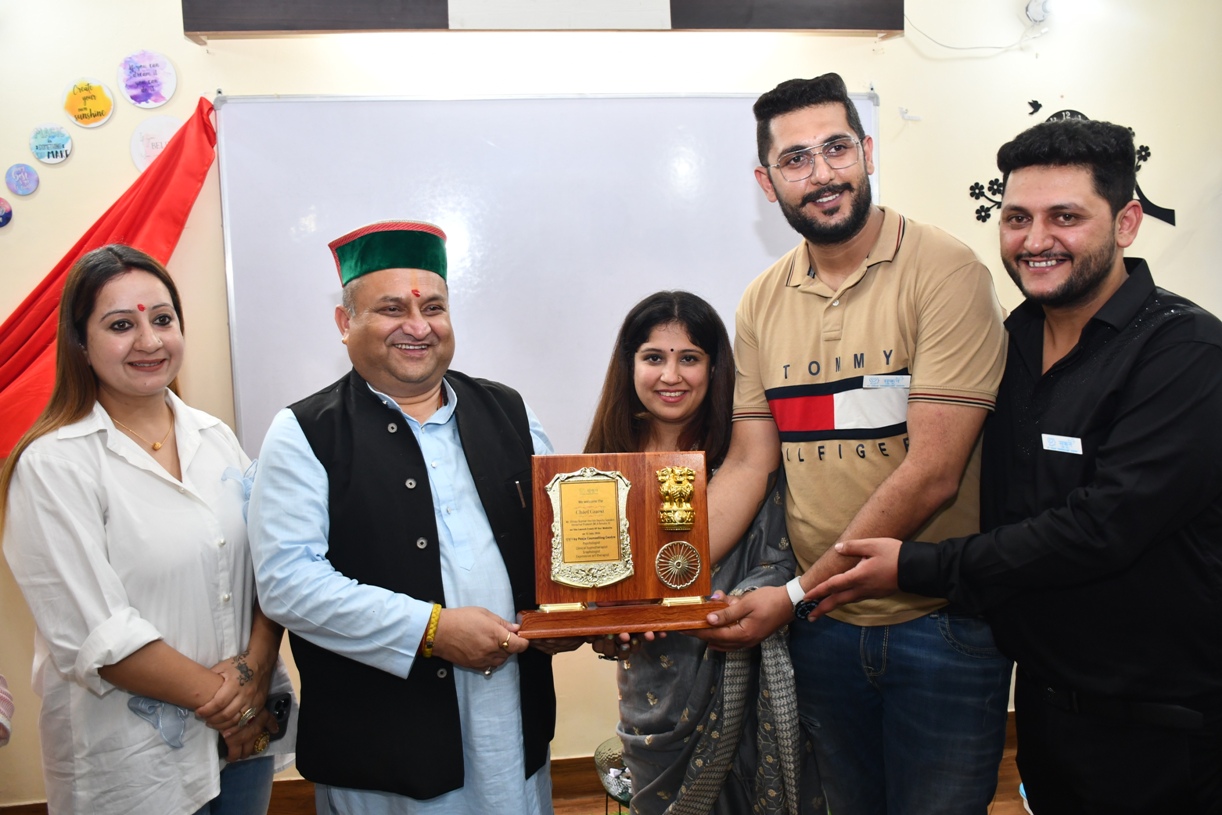 हिमाचल प्रदेश विधानसभा के उपाध्यक्ष विनय कुमार ने किया ‘सुकुन वेबसाईट’ का शुभारंभ