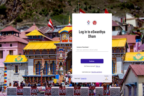 Chardham Yatra pilgrims can create Ayushman Bharat Health Account on eSwasthya Dham portal