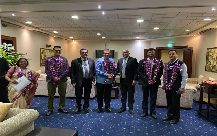 Indian delegation from DARPG reached Colombo for three-day visit to Sri Lanka