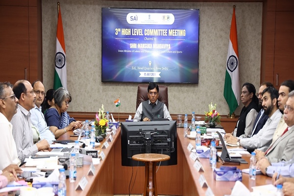 Sports Minister Mansukh Mandaviya chairs high-level meeting to review India’s preparation for Paris Olympics