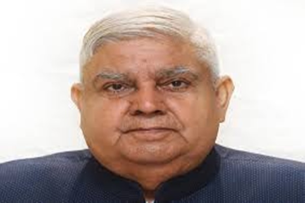 बुधवार को छत्तीसगढ़ के एक-दिवसीय दौरे पर रहेंगे उपराष्ट्रपति जगदीप धनखड़