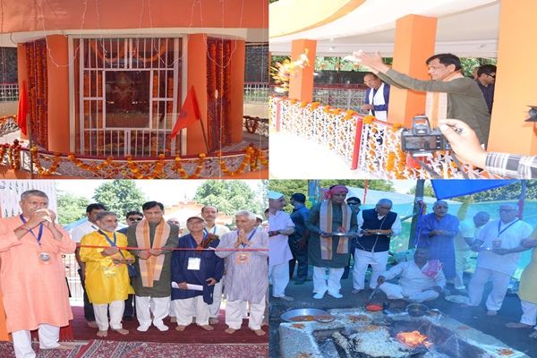 Uma Bhagwati temple opens for devotees in South Kashmir’s Anantnag district